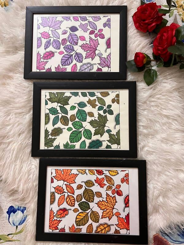 Hand Painted Frames & Canvas 5