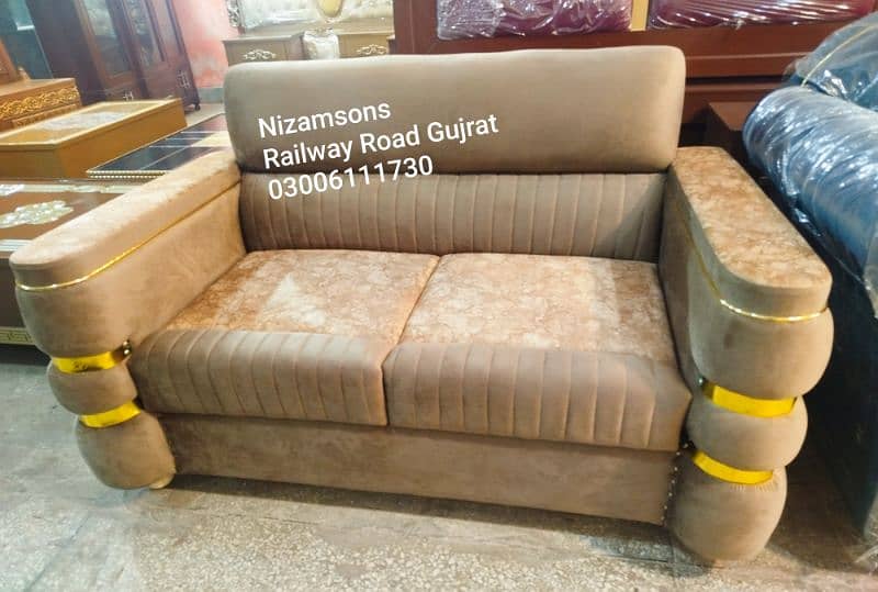 Sofa set 6 seater/Latest New Modern Design Sofa set 3+2+1/Sofa Gujrat 2