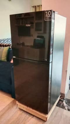 Haier Refrigerator glass door mid size