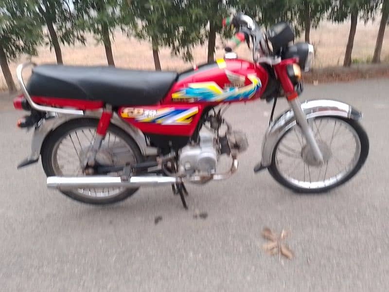 Honda CD 70. model 2021 APL 03161737719 7