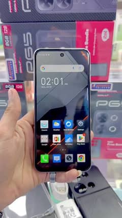 New mobile itel p65 8gb 128gb