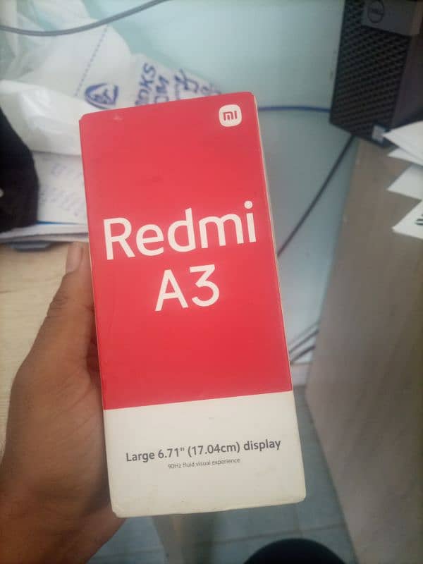 Redmi A3, 4gb ram 128 ROM 1