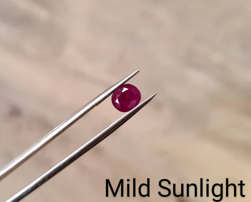 Natural UNHEATED/UNTREATED Ruby 0