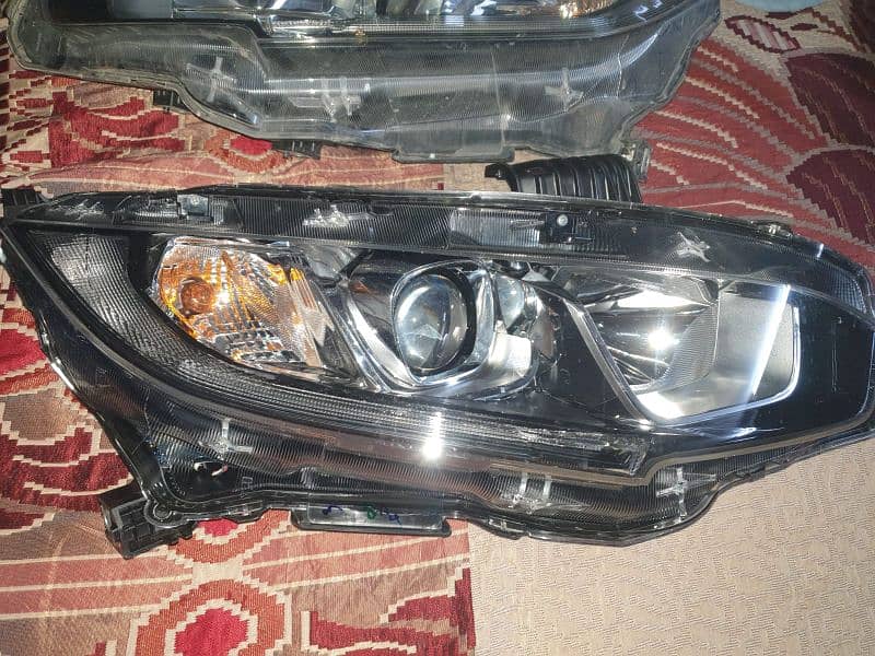 honda civic x headlights 2017-19 0