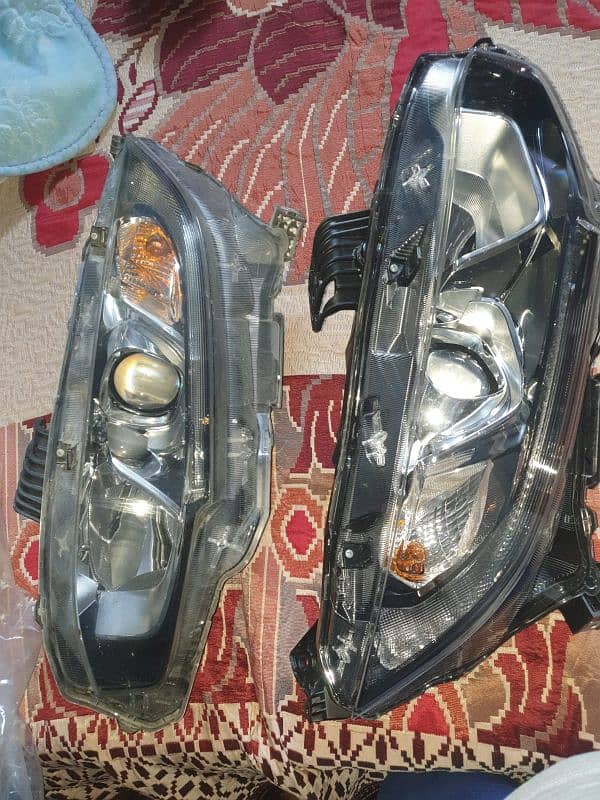 honda civic x headlights 2017-19 1