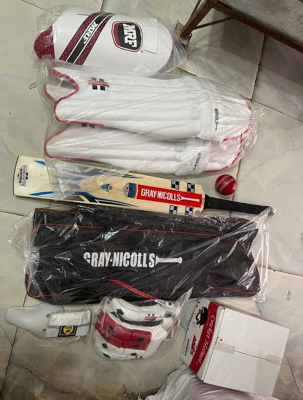 Hard ball cricket kit for adults package 9 0