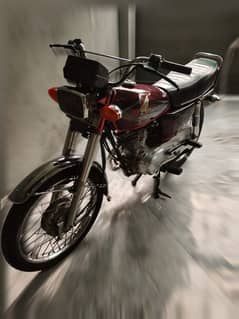 HONDA CG 125 FOR SALE IN NEW CONDITION