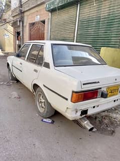 Toyota Corolla GLI 1982 recondition 1986