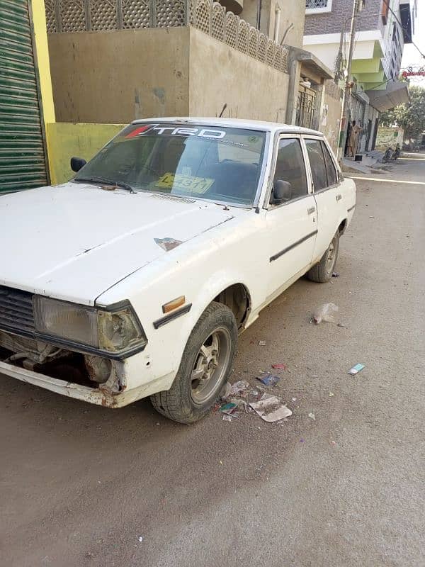 Toyota Corolla GLI 1982 recondition 1986 9