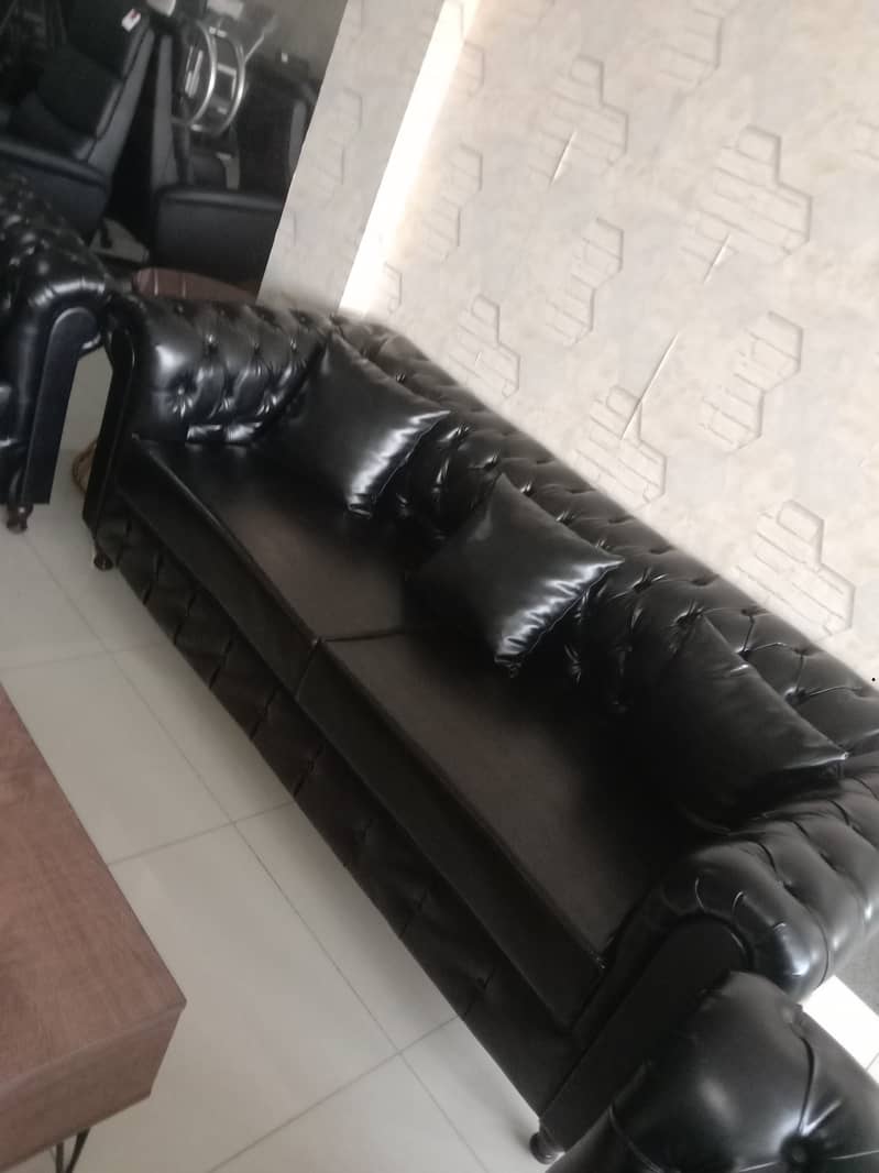 Office Sofas in Leather, Sofa Set ( With 10 Years Warranty ) 7