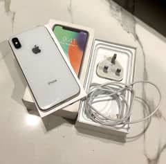 iphone x 256Gb pta approved with box and charger