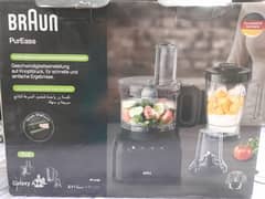 BRAUN PureEase Food processor FP 3132 BK