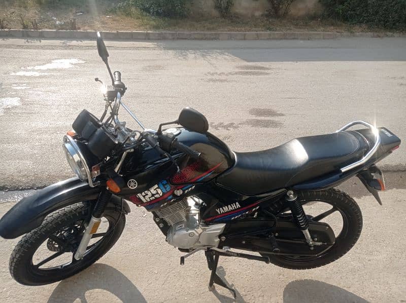 yamaha ybr125-g islamabad registered 2022 model 1