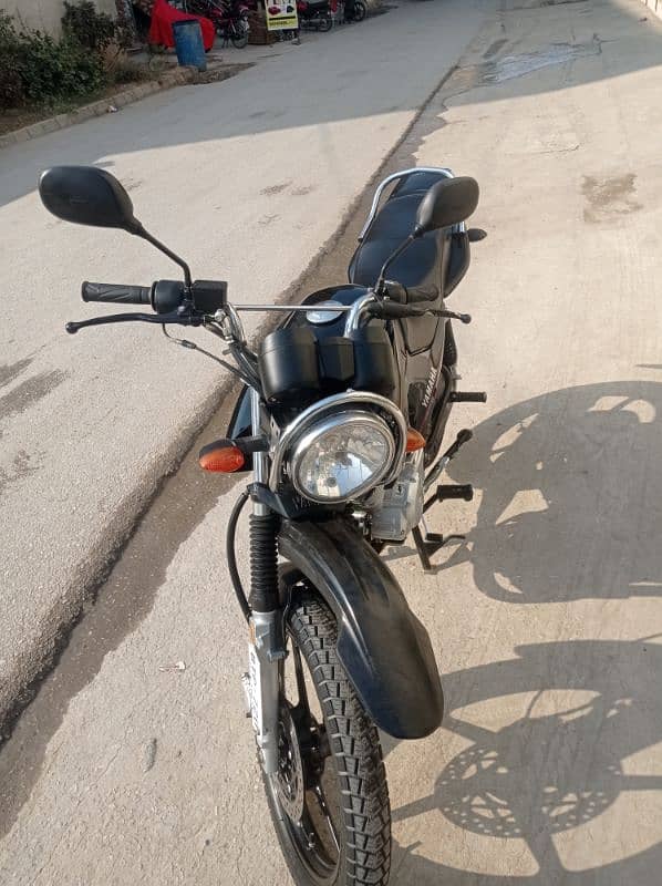 yamaha ybr125-g islamabad registered 2022 model 2