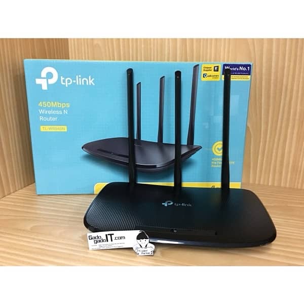 TP-Link TL-WR940N 450Mbps Wireless N Router 0