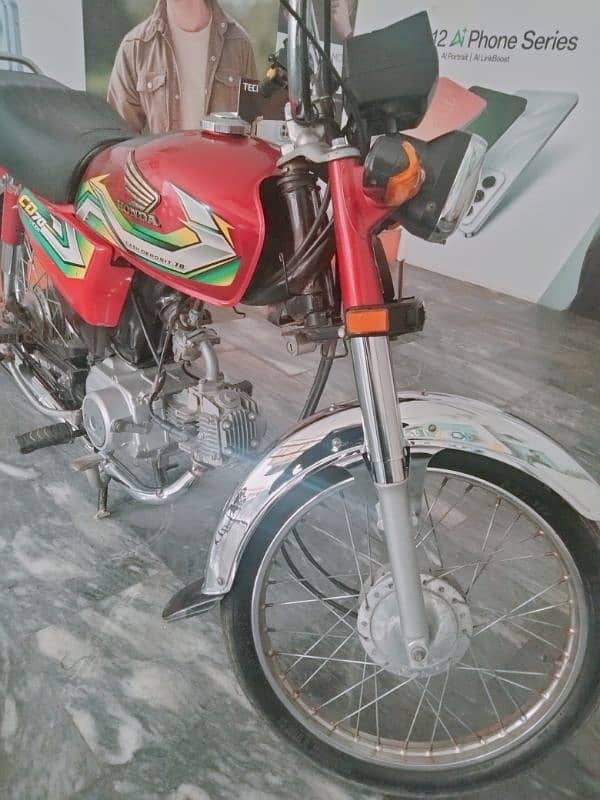 Honda CD 70 total genuine 3