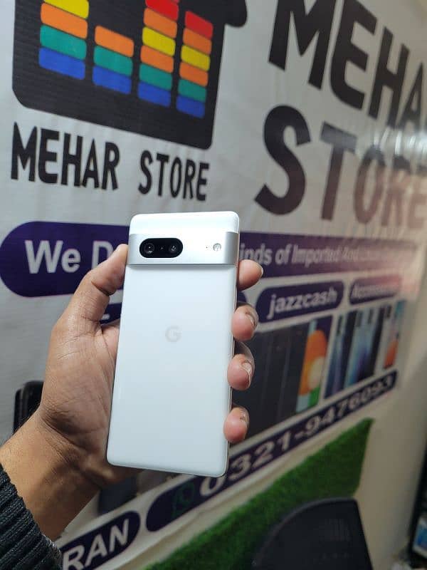 Google Pixel 7 8gb 128Gb Dual sim Approved (50Mp Cam. 4400 Mah) 10/10 0