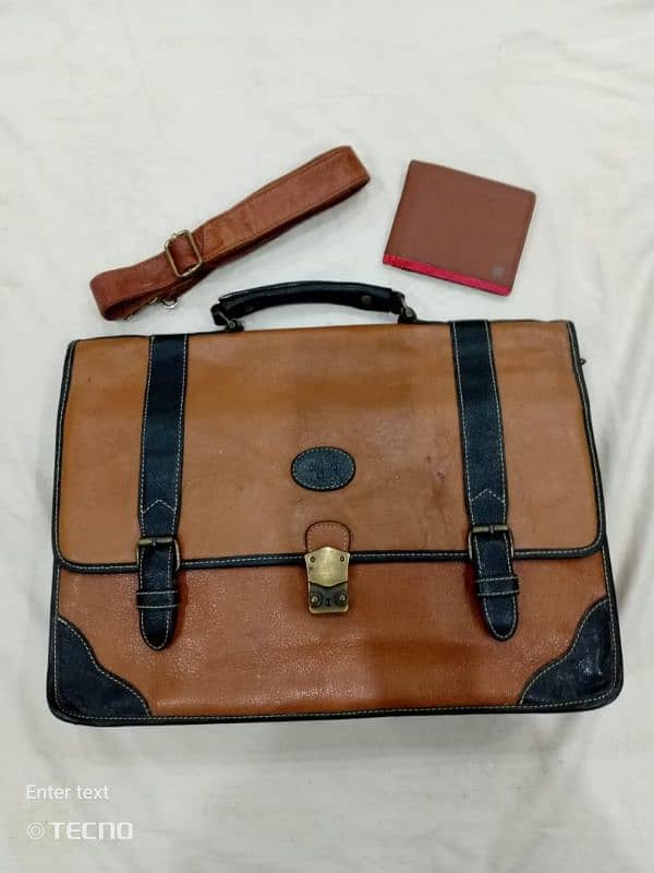 laptop bag pure leather 0