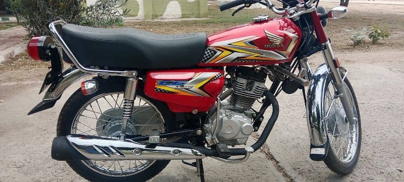 HONDA CG 125 MODEL 2025 5