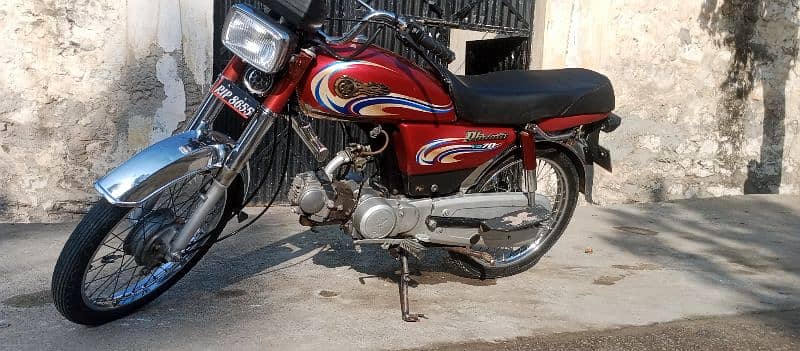 Dhoom Bike 70CC 2010 Model Urgent Sale 8