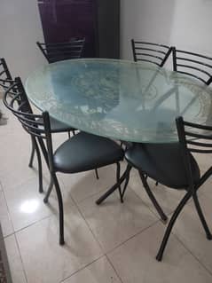 Glass Dining Table