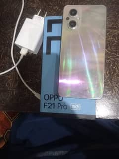 Oppo f21 pro 5g  8/128 with box and charger