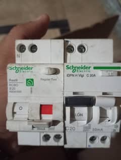 Schneider MCB, RCCB, RCBO, and contactors