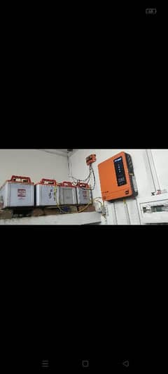 4 battery and 5 kV inverter