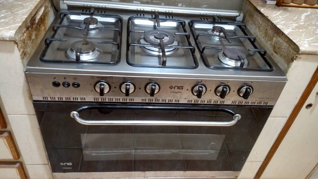 NasGas Premium 5 Burner glass oven & stove 4