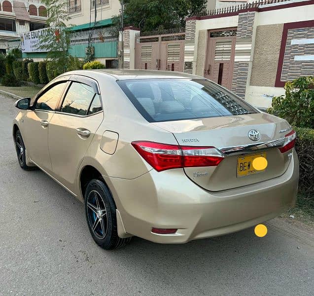 Toyota Corolla Altis Grande 2015 registration 2016 6