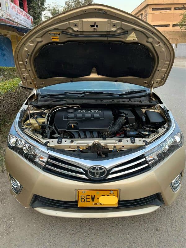 Toyota Corolla Altis Grande 2015 registration 2016 11