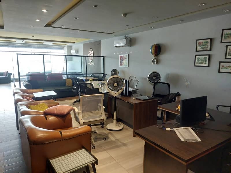 8 Marla Full Luxery Office Fully Renovate With Biggest Elevator Installed For Rent In DHA Phase-4 1