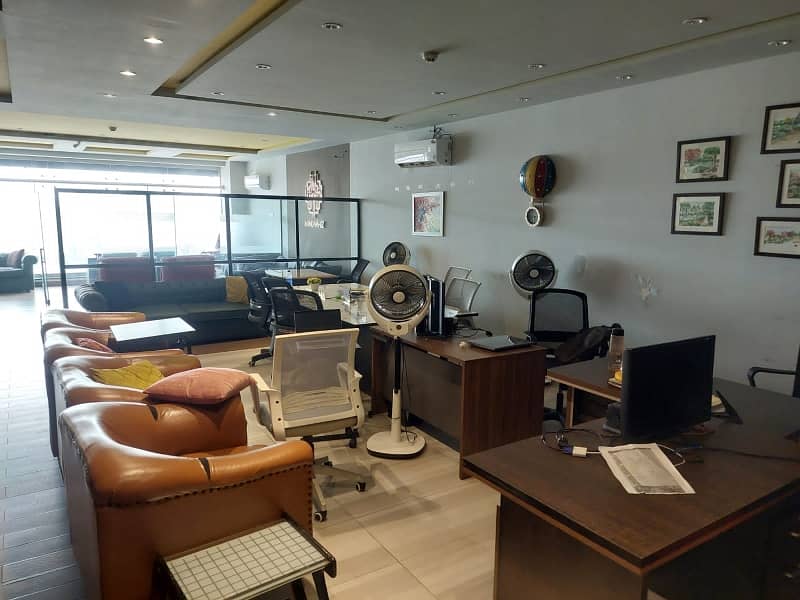 8 Marla Full Luxery Office Fully Renovate With Biggest Elevator Installed For Rent In DHA Phase-4 14