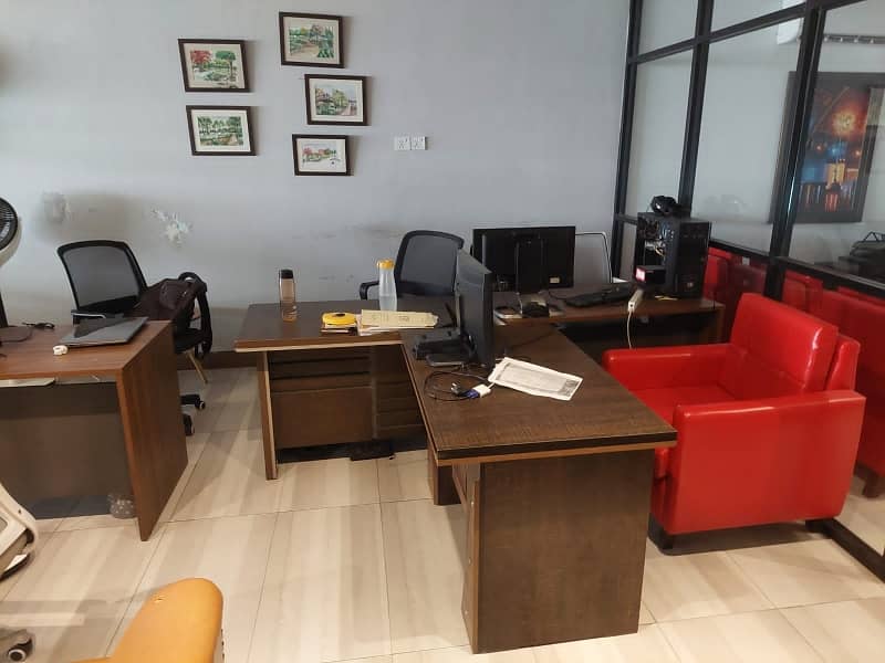 8 Marla Full Luxery Office Fully Renovate With Biggest Elevator Installed For Rent In DHA Phase-4 19