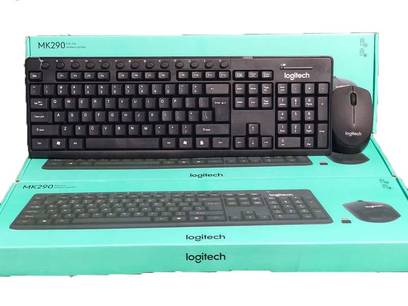 Logitech Wireless Combo Keyboard MK290 1