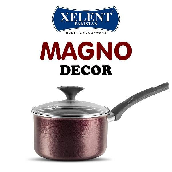 Decor Nonstick cookware set 18 pcs by Xelent Pakistan Cookware 3