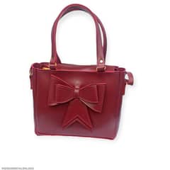 Womens' Rexine Plain Handbag