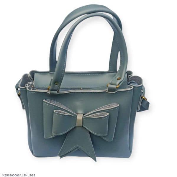 Womens' Rexine Plain Handbag 3