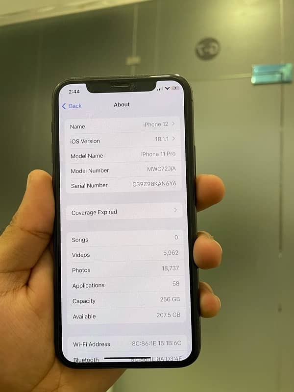 iphone 11 pro 256 gb pta approved 5