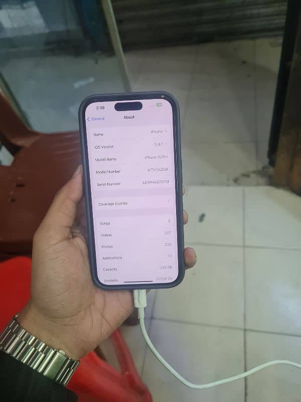 iphone 15pro 256 bypaas Non pta 5