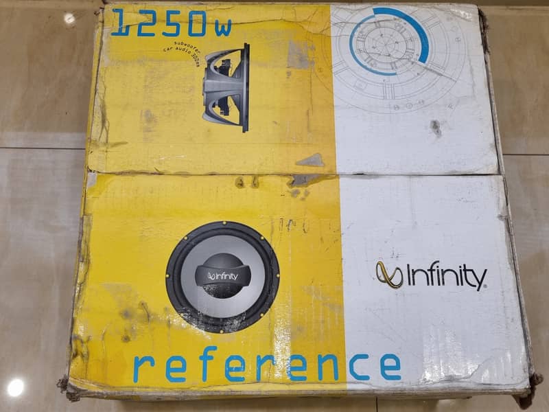 Infinity Reference 1250w SQ Subwoofer (pioneer,kenwood,jbl,Sony,jvc) 8