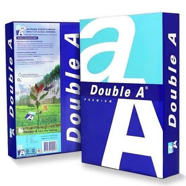 Double A A4 paper rim 80g (12 Rims)  And Get A free Double A 70g Rim 1