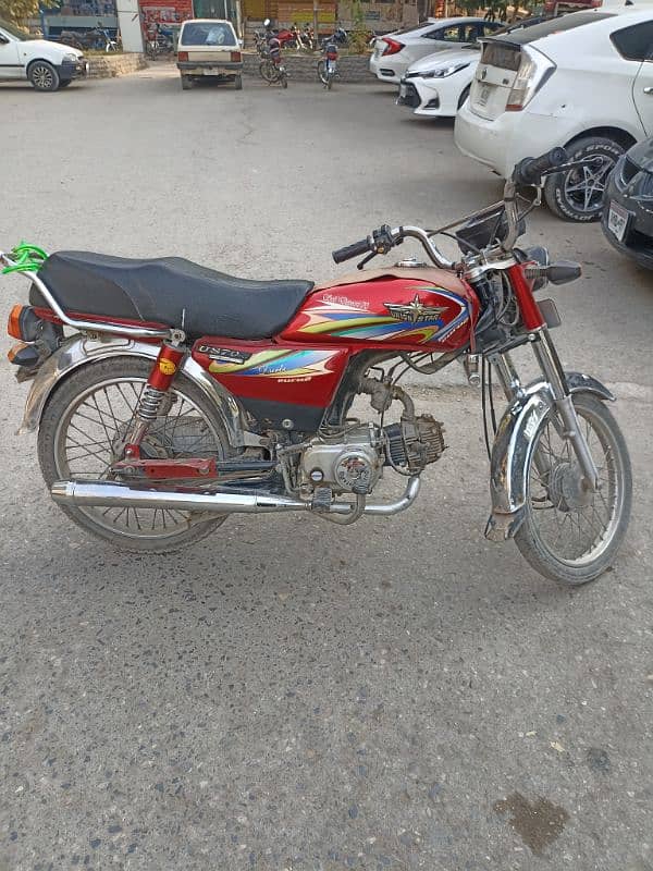 Union star bike 70 cc in good condition 1