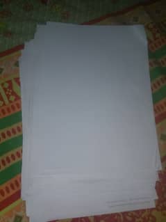 a4 size computer paper one side interleaved and one side filled paper