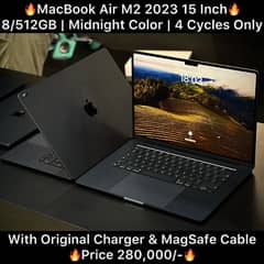 MacBook Air M2 15 Inch 512GB 8GB 2024 With Official Warrenty  M4 M2 M1