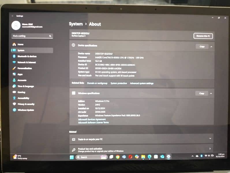 Microsoft Surface Laptop 2 Urgent sell 2