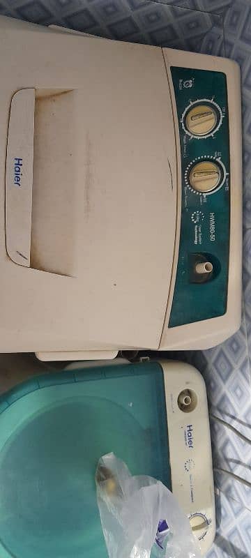 Haier Washing machine and Spinner 0