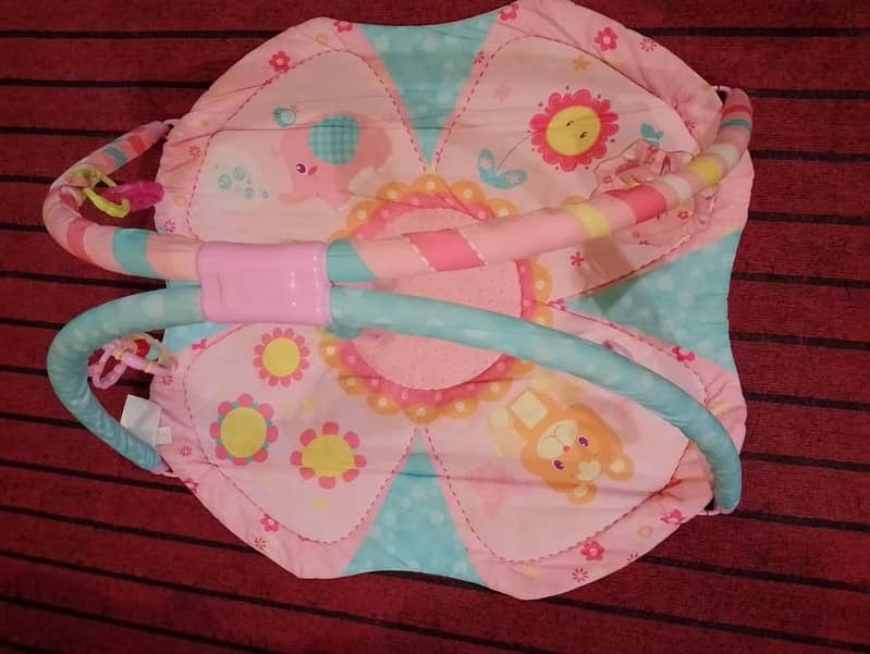 Baby Play Mat with Hanging Toys 0