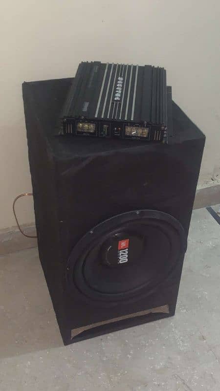 Jbl Woofer with 2800Watt Amplifier 0