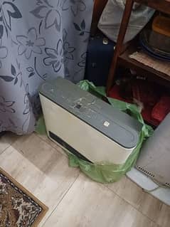 electric and gas heater